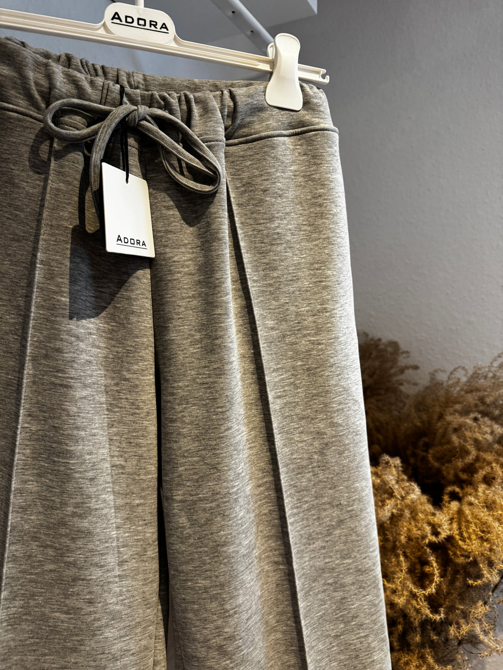 Wide-Leg Lounge Hose mit Kordel