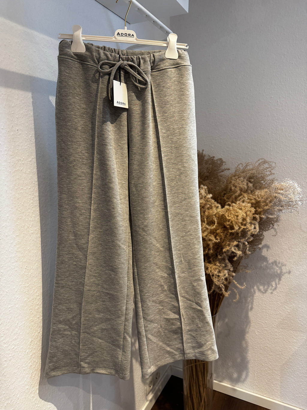 Wide-Leg Lounge Hose mit Kordel